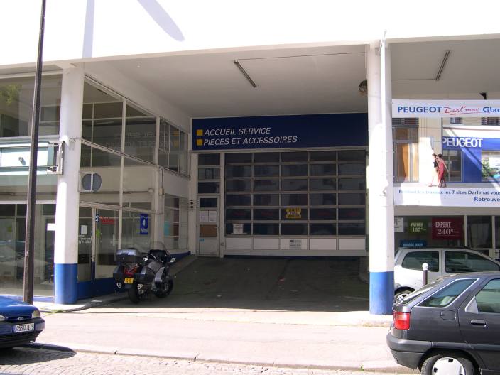  garage Peugeot Citroen (rue du chant de l'alouette, Paris 13e)